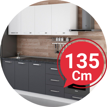 135 cm Kitchen Cabinet