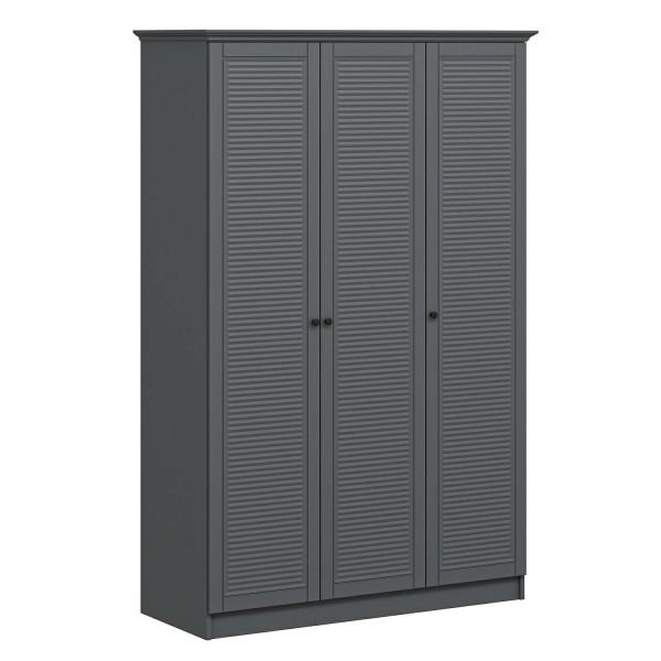 Kale 3 Door 2C Crowned Cabinet Anthracite Mebrane Shutter Anthracite