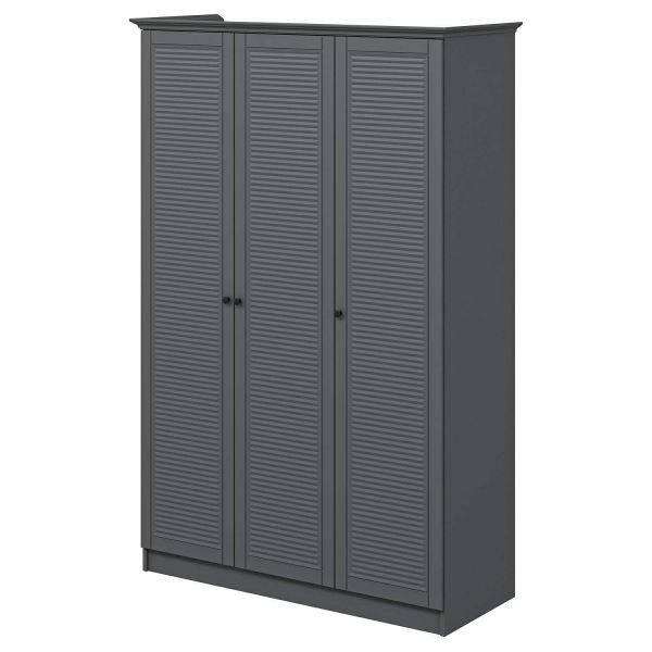 Kale 3 Door 2C Crowned Cabinet Anthracite Mebrane Shutter Anthracite