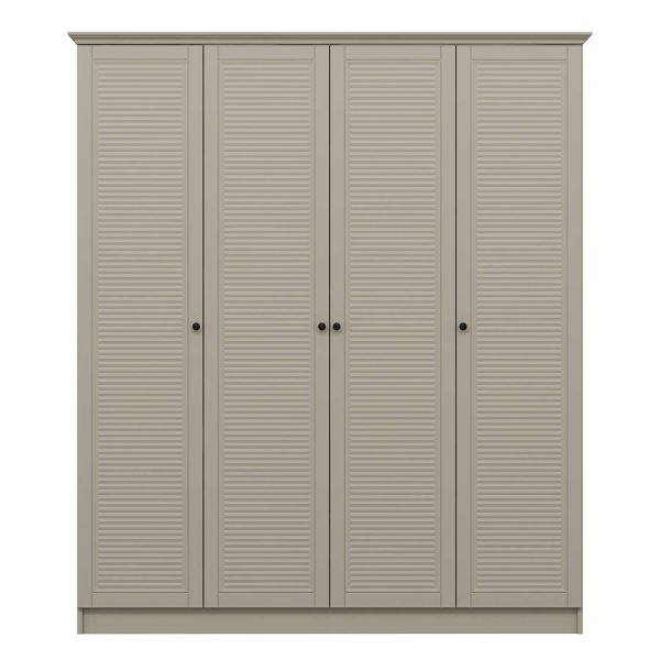 Kale 4 Door 2C Crowned Cabinet Sandstone Membrane Shutter Sandstone