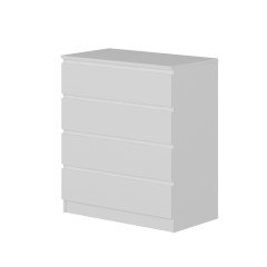 Minar Güneş 4 Drawer Dresser - White