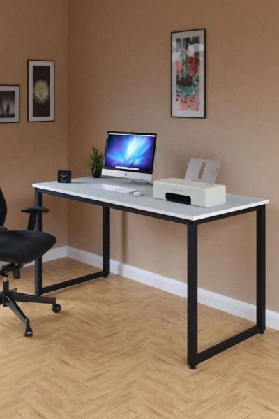 Ceramical Study Desk 140 - White