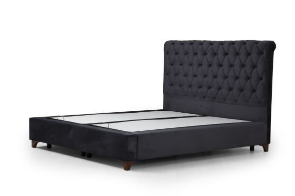 Deluxe Base + Headboard Anthracite