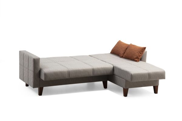 Polya Storage Base L Corner Sofa + Armchair Set