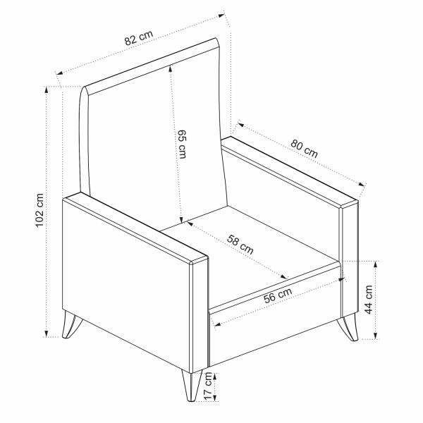 Polya Storage Base L Corner Sofa + Armchair Set