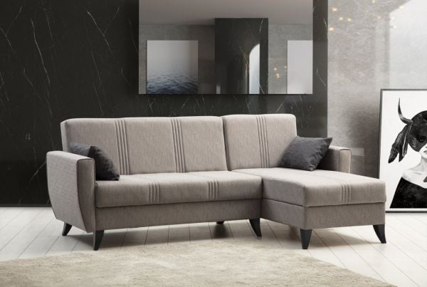 Zaden Storage Base L Corner Sofa + Armchair Set