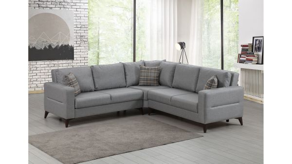 Crystal (2+K+2) L Corner Sofa Set