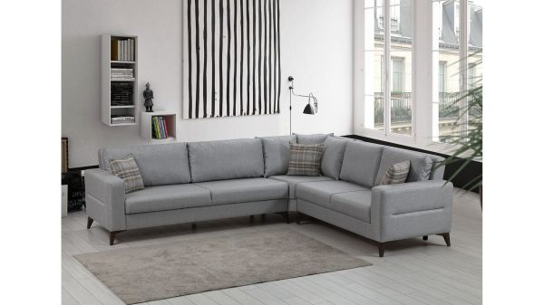 Crystal (3+K+2) L Corner Sofa Set