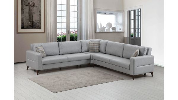 Crystal (3+K+3) L Corner Sofa Set