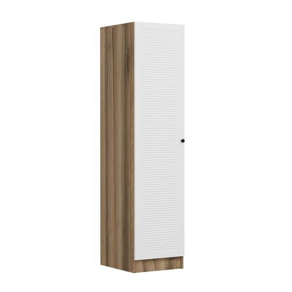 Minar Kale 1 Door Wardrobe Dore - White Shutter