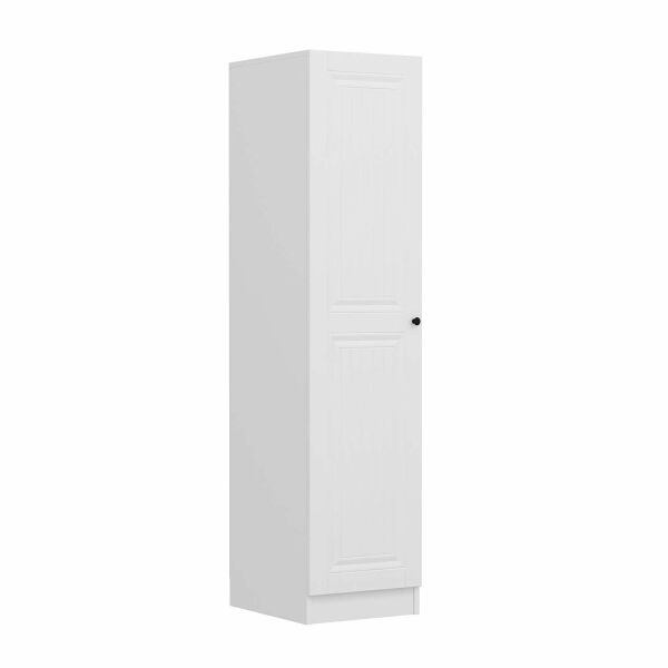 Minar Kale 1 Door Shelf Cabinet White - First Spring Mebran