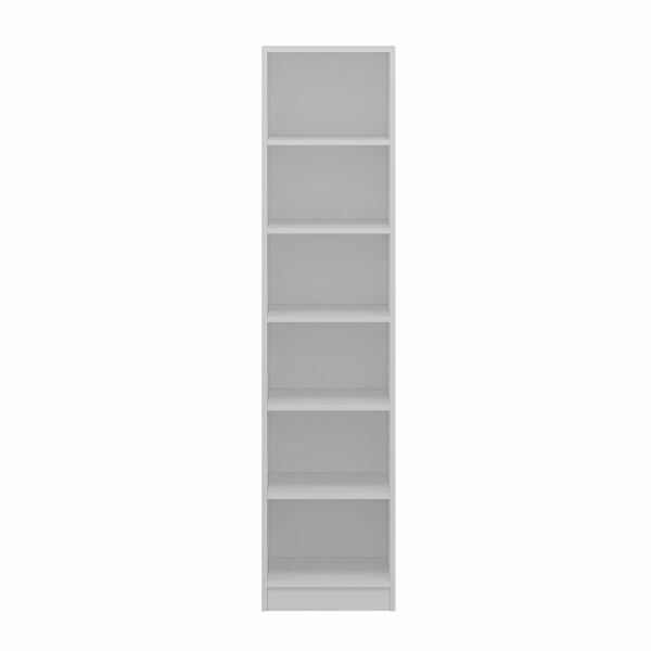 Minar Kale 1 Door Shelf Cabinet White - First Spring Mebran