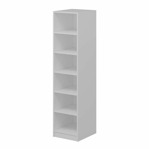 Minar Kale 1 Door Shelf Cabinet White - First Spring Mebran