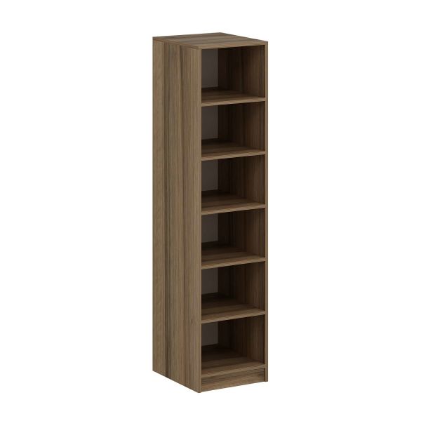 Minar Kale 1 Door Shelf Cabinet Dore - Anthracite Striped Mebrane