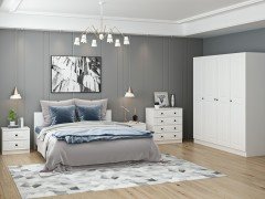 Kale Bedroom Set 62 White Membrane