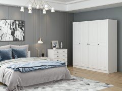 Kale Bedroom Set 62 White Membrane