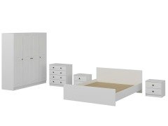 Kale Bedroom Set 62 White Membrane