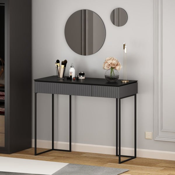 Kale Plus Makeup Table - Anthracite