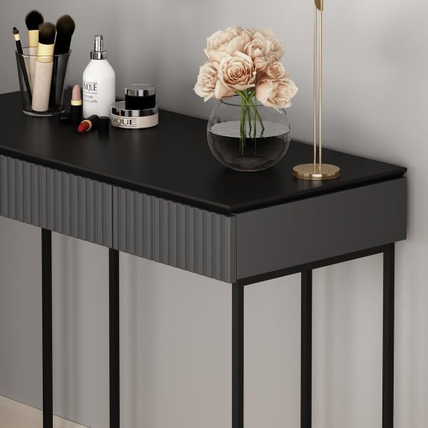 Kale Plus Makeup Table - Anthracite