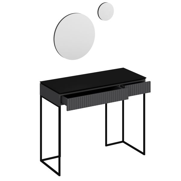 Kale Plus Makeup Table - Anthracite