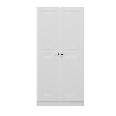 Castle Membrane 190 cm 2 Door Cupboard - White