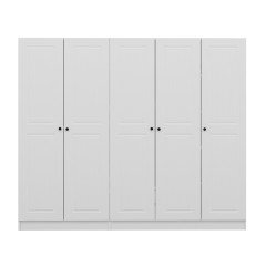 Castle 190 Cm 5 Membrane Lid Q2 Cabinet - White