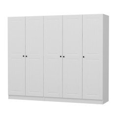 Castle 190 Cm 5 Membrane Lid Q2 Cabinet - White