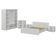 Kale Bedroom Set 101 White