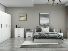 Kale Bedroom Set 115 White