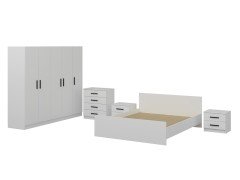 Kale Bedroom Set 115 White