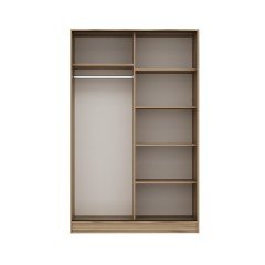 Mina Fortress 2 Lid Sliding Wardrobe 120 Cm - Dora