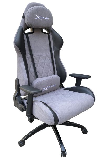 XPrime Cool Gaming Chair Gray-Black