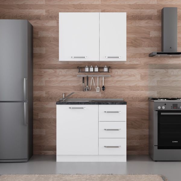 Minar Kitchen Cabinet 100 Cm W 100-B1