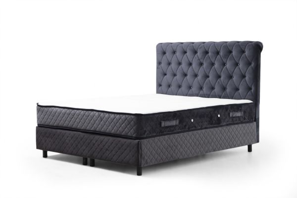 Sonata Base+Headboard+Bed Anthracite