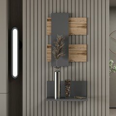 Belita Dresser & Wall Shelves - Ciragan / Anthracite