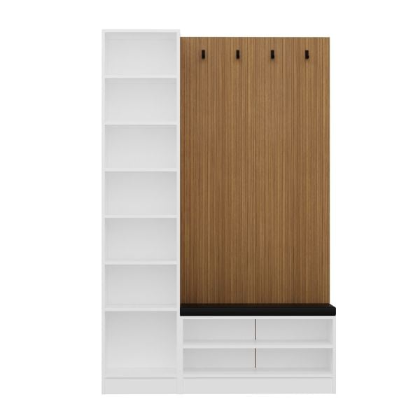 Kale Dekor Panel 1 Partition Shelf Coat Stand+Ayk Mind Byz 1 Without Cover