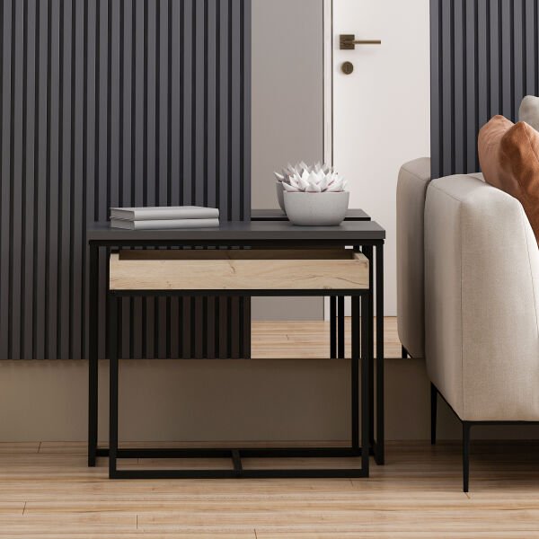 Alen Side Table - Anthracite