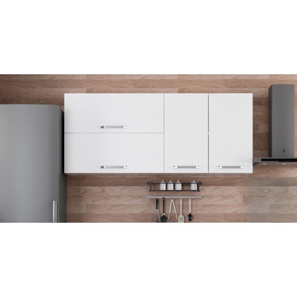 Minar 170 Cm 170-B1-top Modular Kitchen Cabinet White