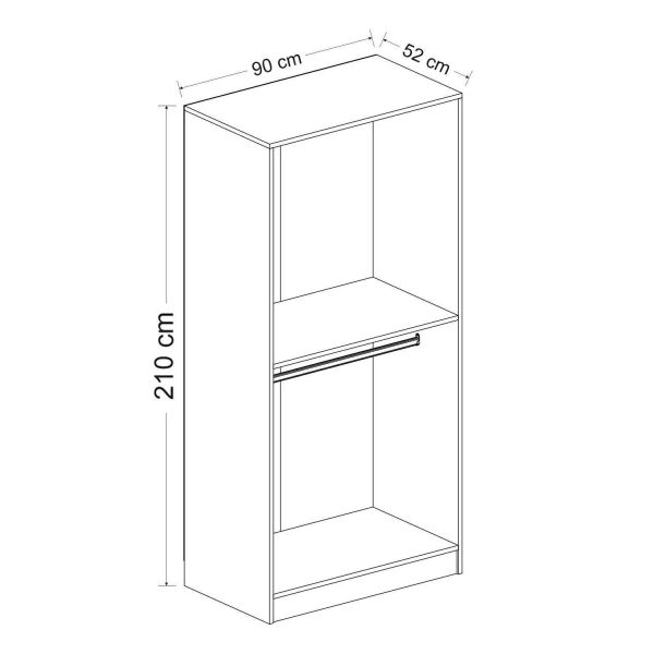 Kale 2 Smoke Glass Door Cabinet Dore Smoke Glass