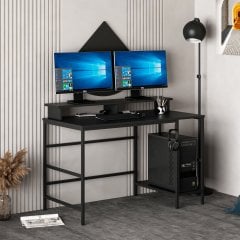 Minar Greta Desk Module2 - Matt Black