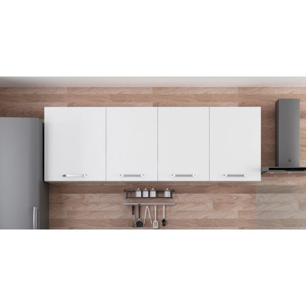 Minar 210 Cm 210-B1-top Modular Kitchen Cabinet White