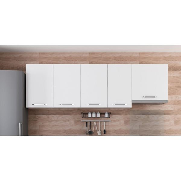 Minar 235 Cm 235-B4-top Modular Kitchen Cabinet White