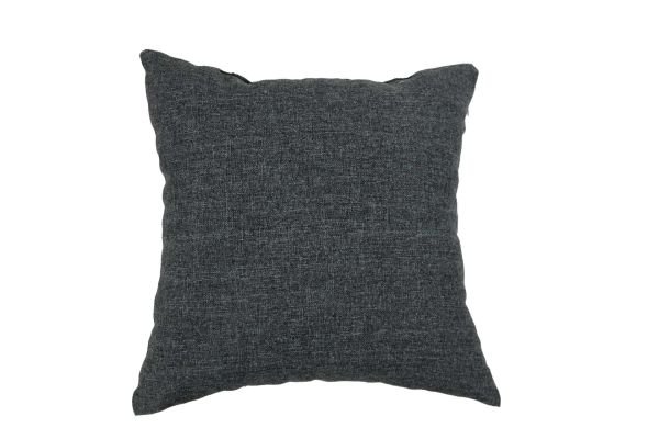 Minar 45X45 Dark Gray Throw Pillow