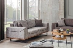 Xante Triple Sofa Light Brown